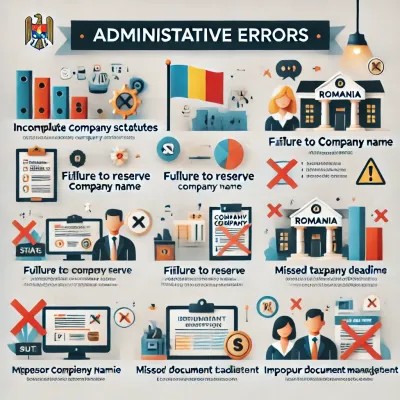 Les erreurs administratives fréquentes à éviter en Roumanie